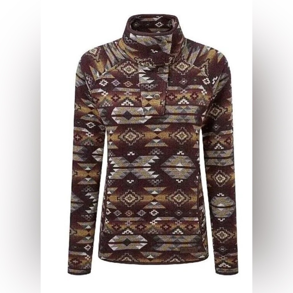 Patterned Women's Sweatshirt